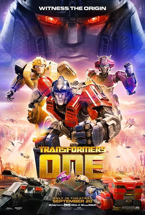 فیلم  Transformers One(تبدیل‌شوندگان یک) 2024