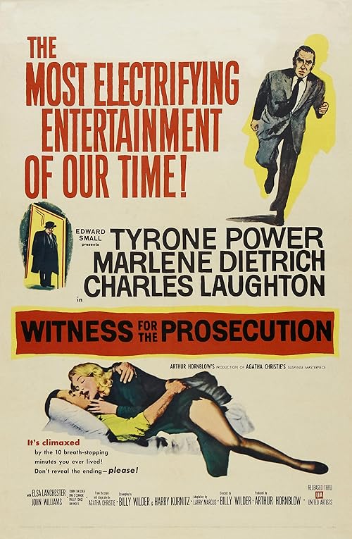 فیلم Witness for the Prosecution شاهدی برای محاکمه 1957