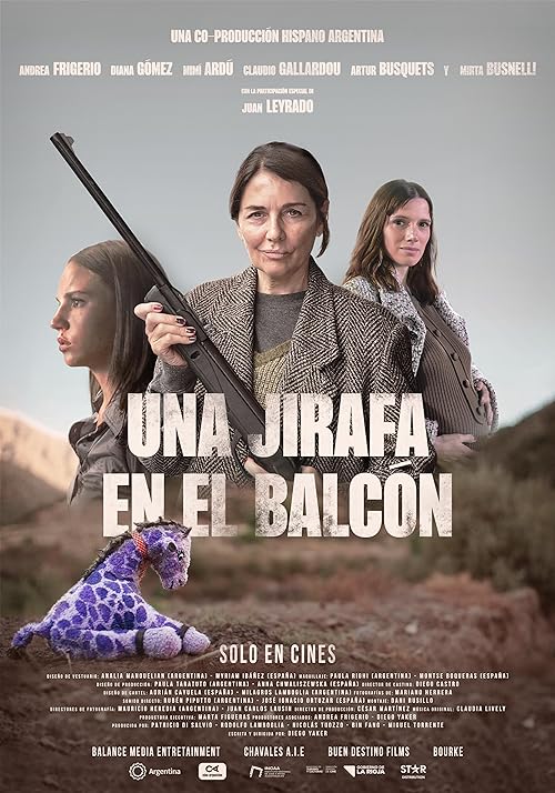 دانلود فیلم زرافه‌ای در بالکن | Una jirafa en el balcón 2024