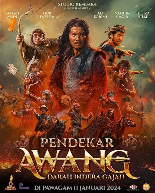 دانلود فیلم آوانگ جنگجو و توک گاجا | Pendekar Awang: Darah Indera Gajah 2024