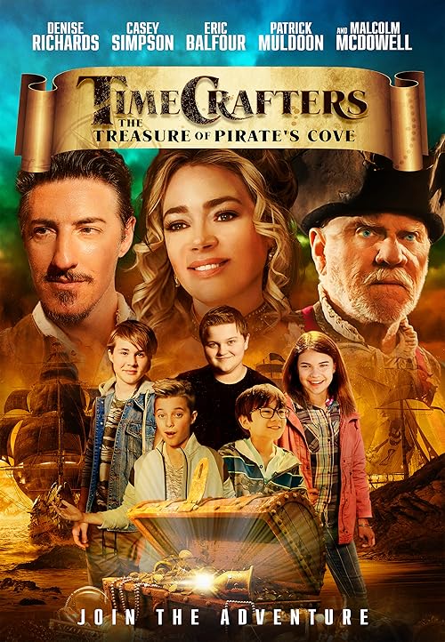 دانلود فیلم سازندگان زمان: پناهگاه ساحلی دزدان دریایی | Timecrafters: The Treasure of Pirates Cove 2020