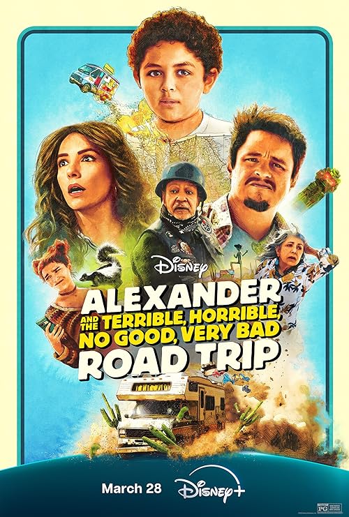 دانلود فیلم الکساندر و سفر جاده‌ای وحشتناک، ترسناک، بی‌فایده و بسیار بد | Alexander and the Terrible, Horrible, No Good, Very Bad Road Trip 2025